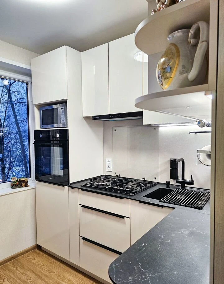 Кухня. Кухня на заказ для площади 5-6 км.метров